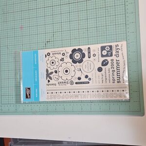 A Perfect Day Rub On Transfers Stampin Up